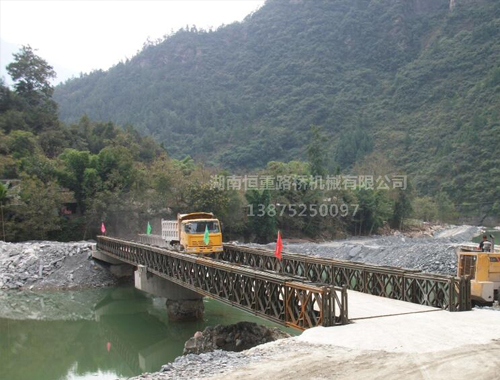 搶險(xiǎn)救災(zāi)為什么會(huì)架設(shè)貝雷橋？